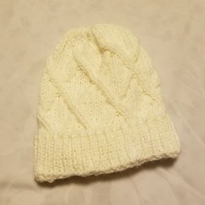 White Beanie